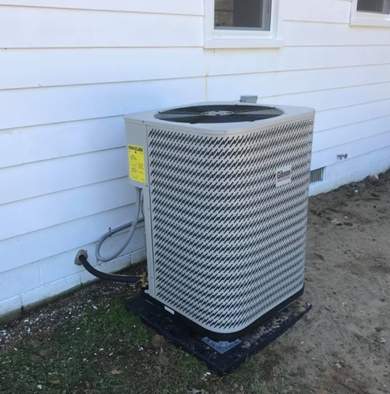 outdoor split air conditioning install