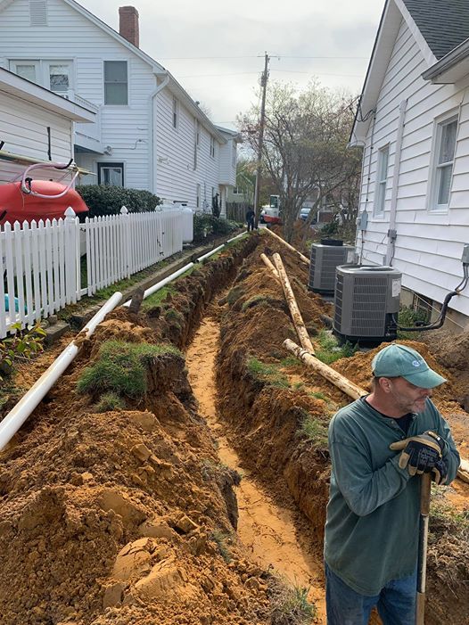 septic water line replacement