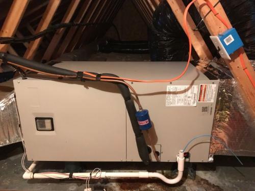 Air Handler Installation 1