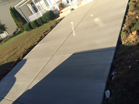 paved driveway
