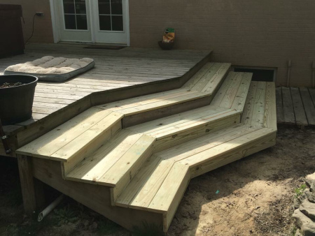 deck stairs