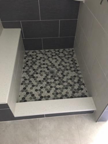 Shower Tile Installation